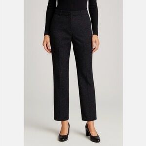 Rainbow-Flecked Wool Trousers